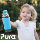 Purakiki drinking bottle 300 ml sports attachment