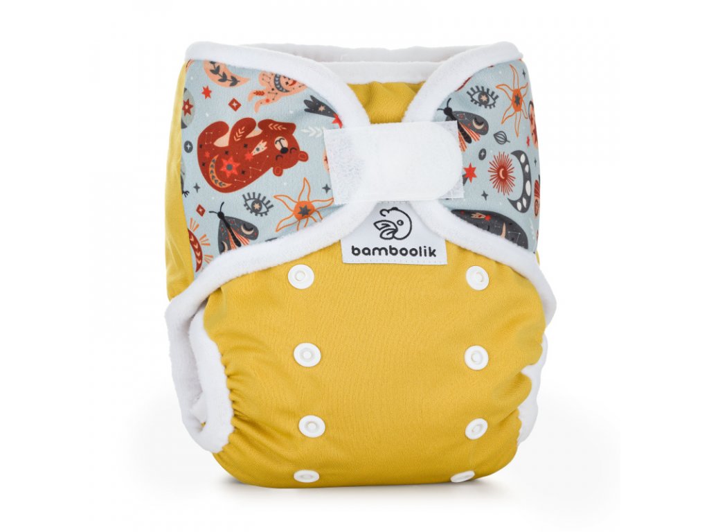 Bamboolik Überhose PUL Klettverschluss Onesize (4,5 - 15 kg)