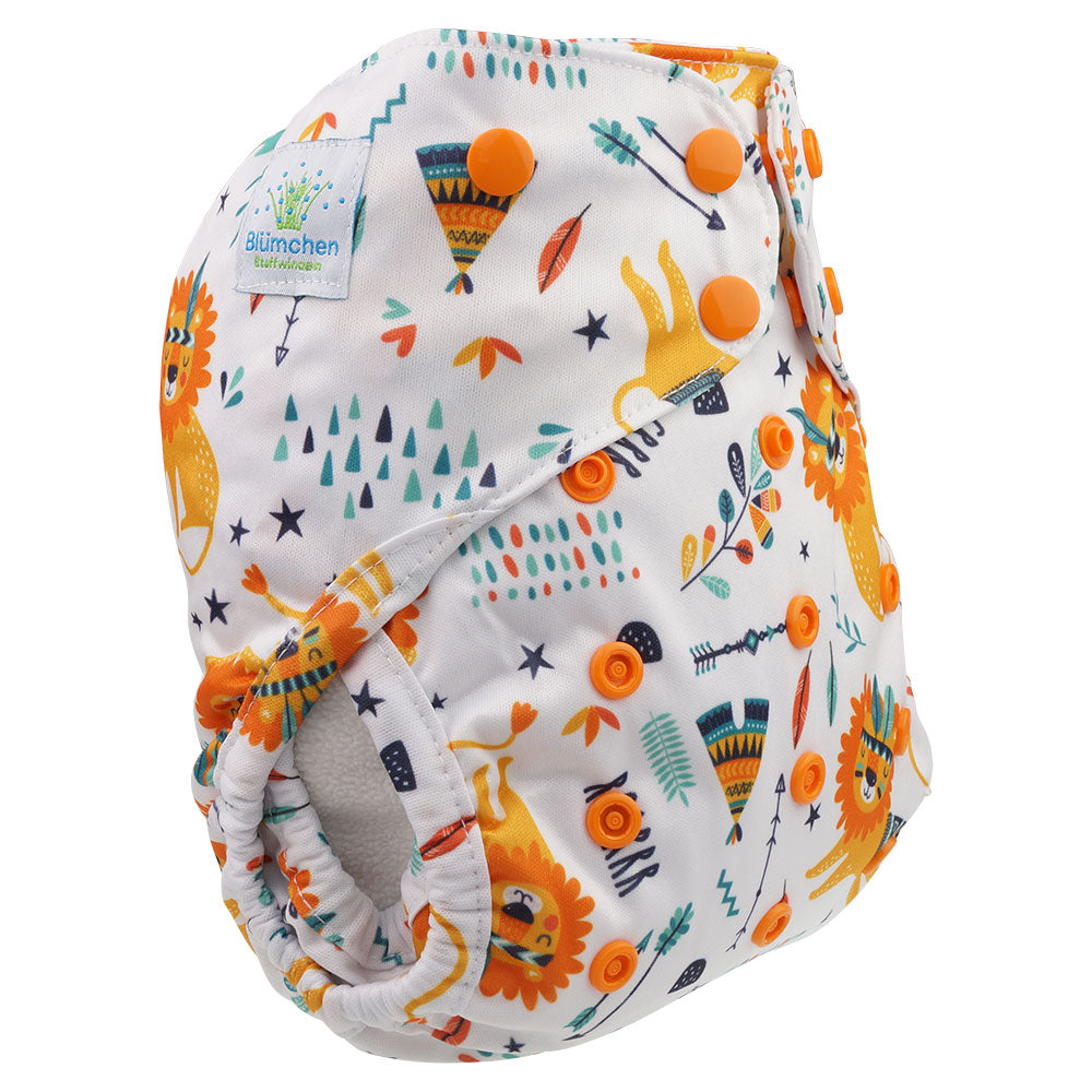 Blümchen Überhose Druck OneSize (4-16kg)