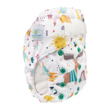 Blümchen pocket diaper one size Velcro fastener