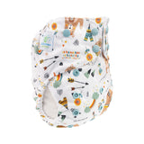 Blümchen Pocketwindel OneSize Druckverschluss