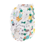 Blümchen Pocketwindel OneSize Druckverschluss