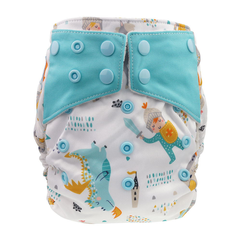 Blümchen All In One Bamboo Onesize (4-15kg) with snap closure