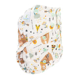 Blümchen 2 in 1 Ecoshell Überhose Onesize Druckverschluss