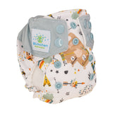 Blümchen Newborn All-in Pocket Diaper Bamboo Print (2-4kg)
