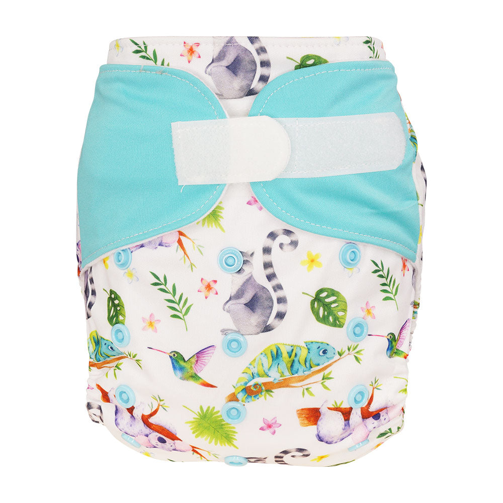 Blümchen Pocketwindel OneSize Klettverschluss