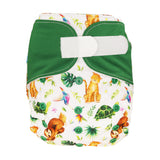 Blümchen pocket diaper one size Velcro fastener