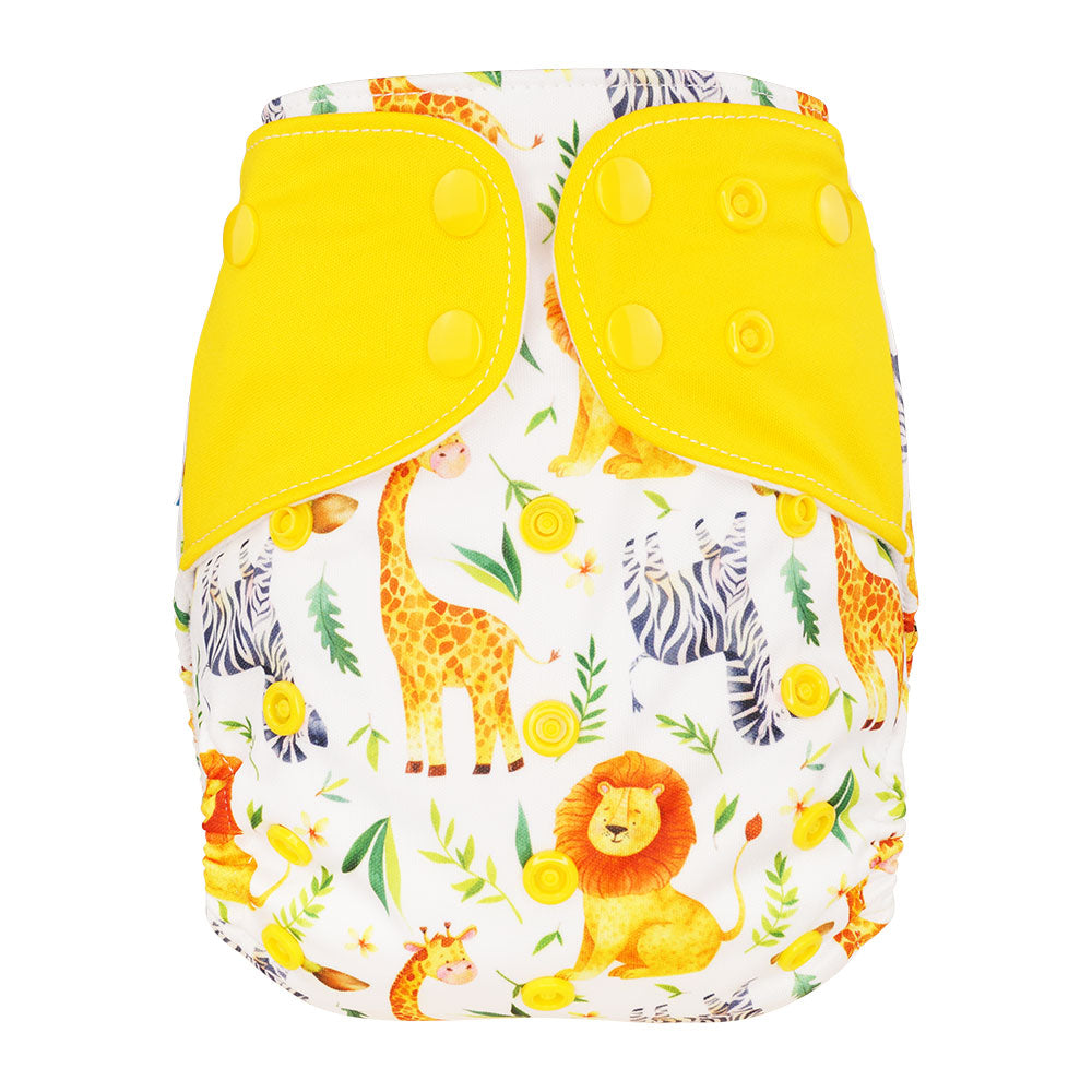 Blümchen Pocketwindel OneSize Druckverschluss