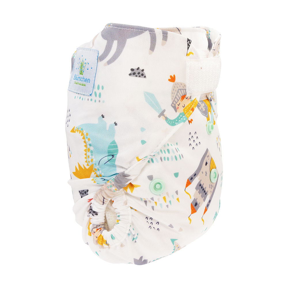 Flower overpants with simple cuffs NB for newborns