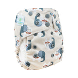 Blümchen All-in-One Bambus One-Size Druck (3,5-15kg) ohne Saugkern