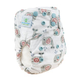 Blümchen All-in-One Bambus One-Size Druck (3,5-15kg) ohne Saugkern