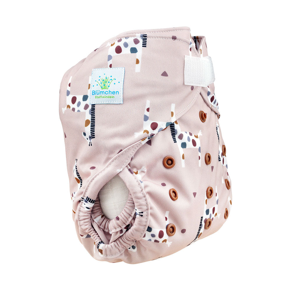 Blümchen Überhose  Klett OneSize (4-16kg)
