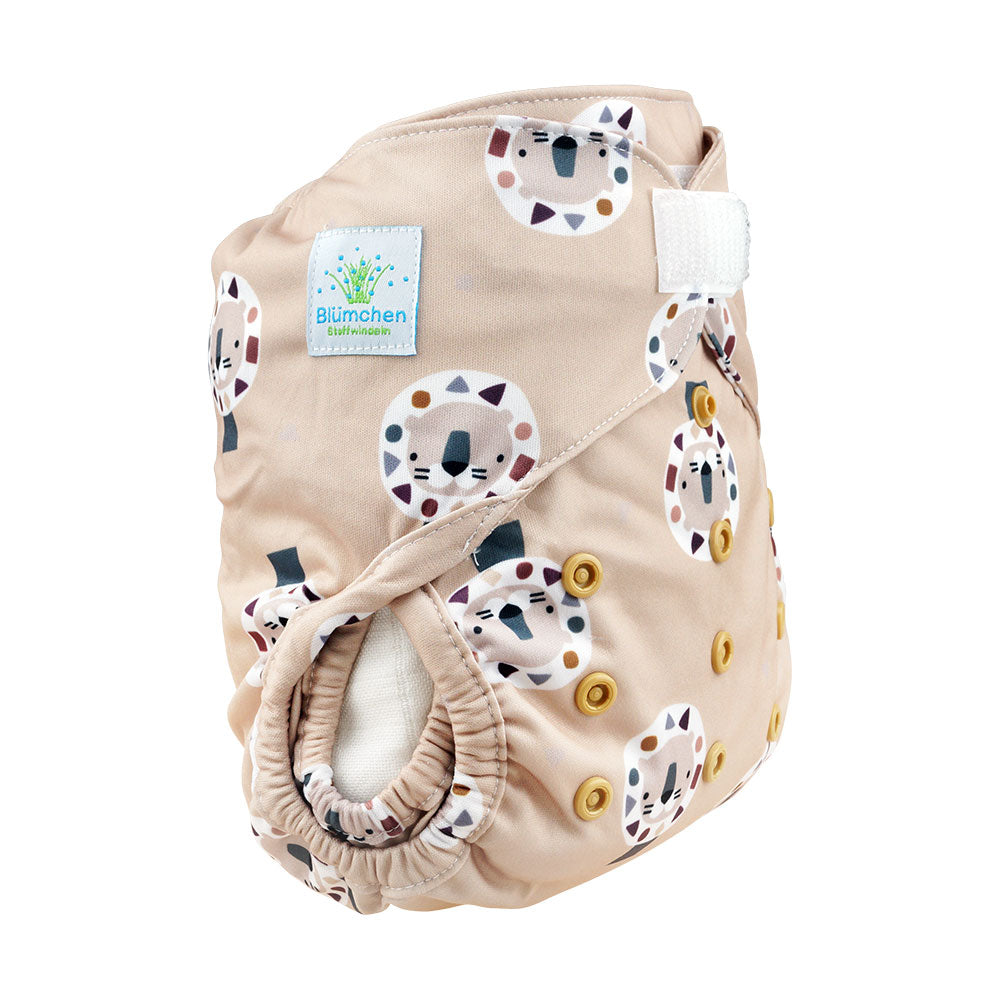 Blümchen Überhose  Klett OneSize (4-16kg)