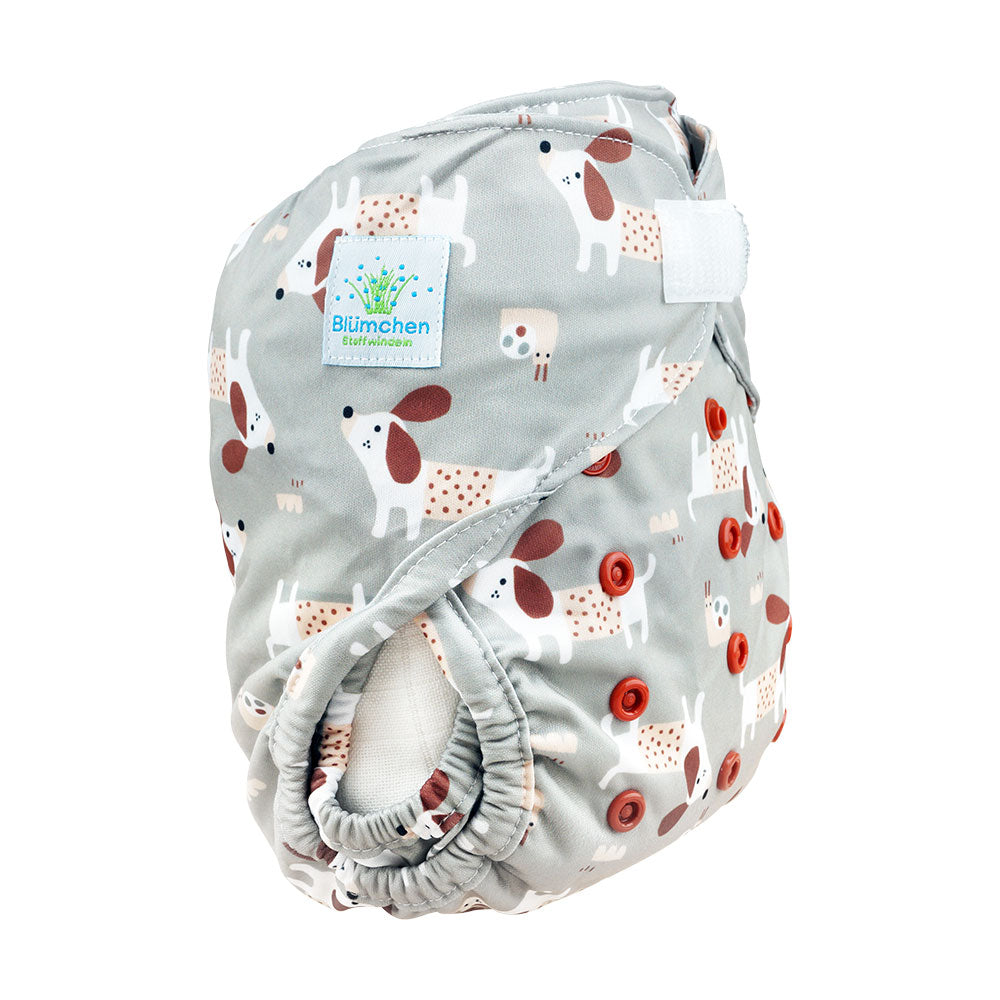 Blümchen Überhose Druck OneSize (4-16kg)