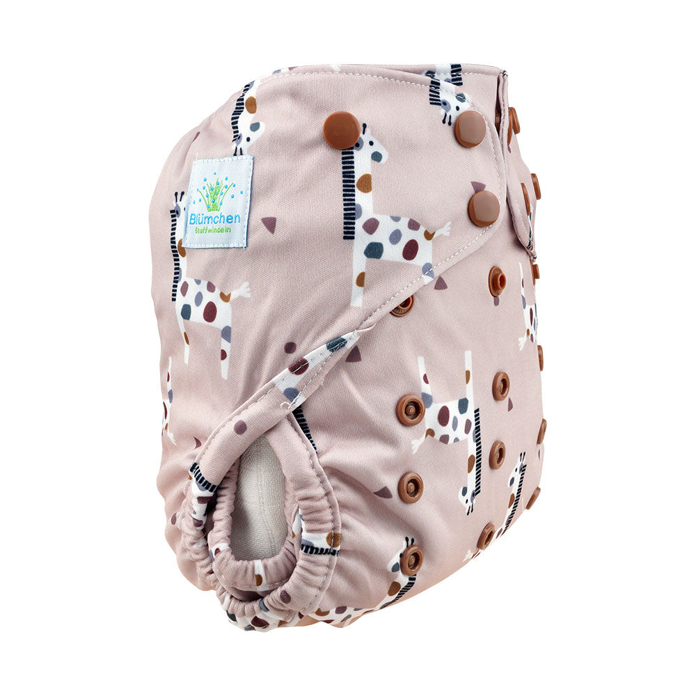 Blümchen Überhose Druck OneSize (4-16kg)