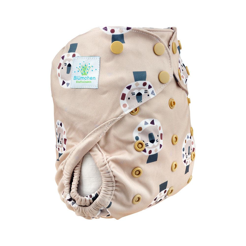 Blümchen Überhose Druck OneSize (4-16kg)