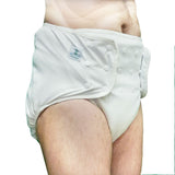 Blümchen Inkontinenz Nässeschutzhose Drucki weiss