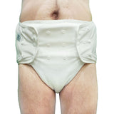 Blümchen Inkontinenz Nässeschutzhose Drucki weiss