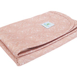 Blümchen Wickelunterlage Floral Rosenholz