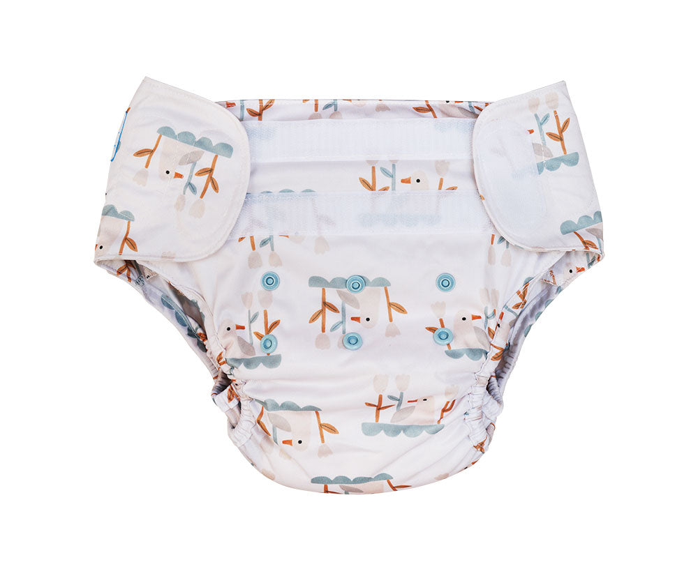 Blümchen 2 in 1 Überhose EcoShell XL Klett (8-25kg)