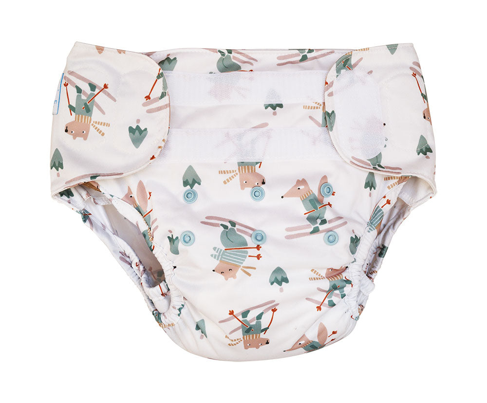 Blümchen 2 in 1 Überhose EcoShell XL Klett (8-25kg)