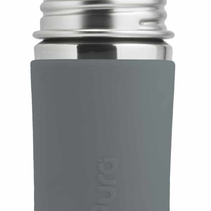 Purakiki Trinkflasche 300 ml mit Trinklernaufsatz