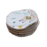Anavy make-up removal pads bamboo-cotton 6 pieces.