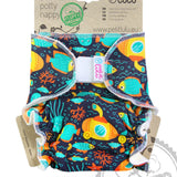 Petit Lulu Maxi night diaper "Fluffy Organic" 7 - 16 kg