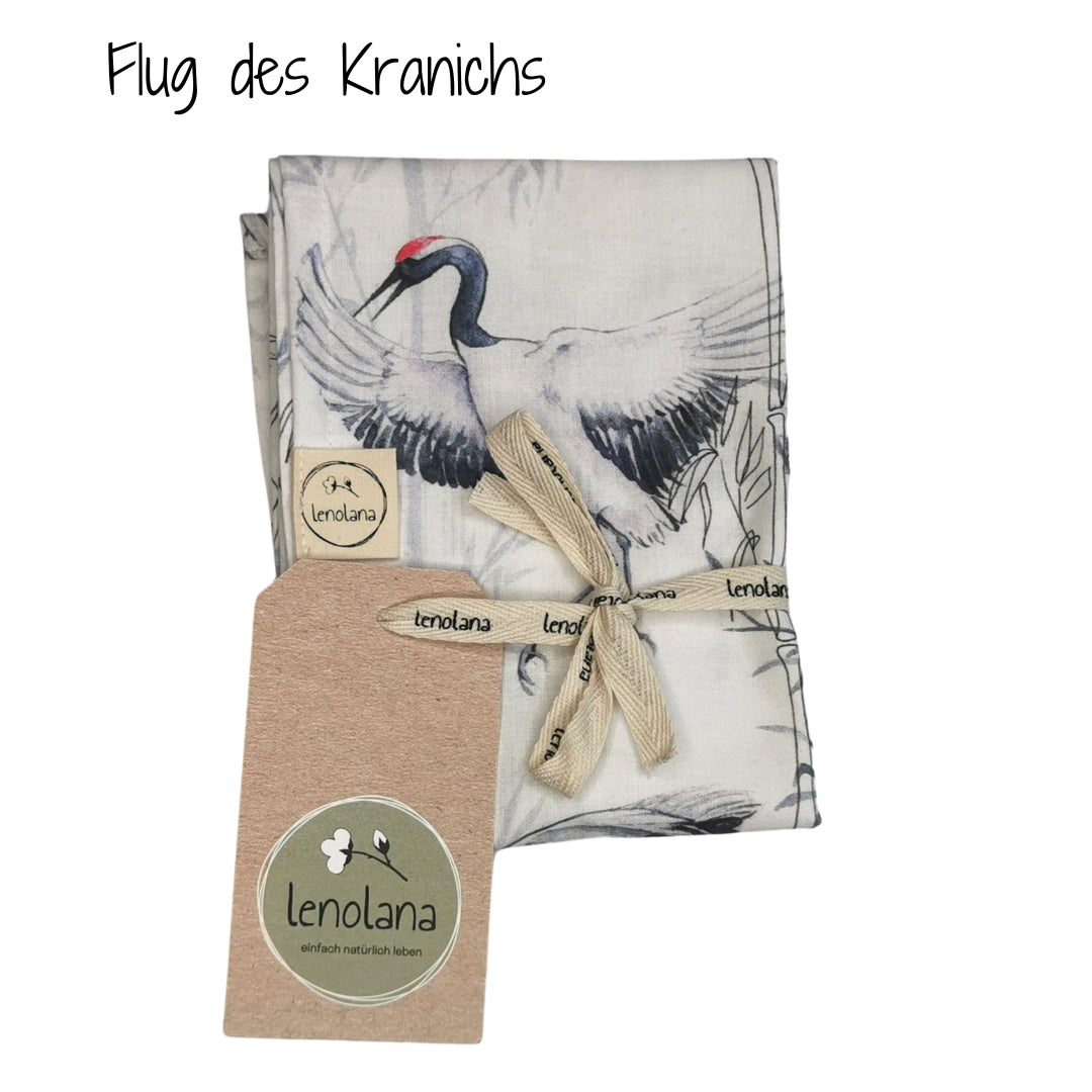 lenolana Furoshiki Geschenksverpackung Baumwolle