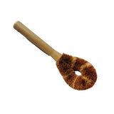 Lenolana pan brush made of wood and coconut fiber