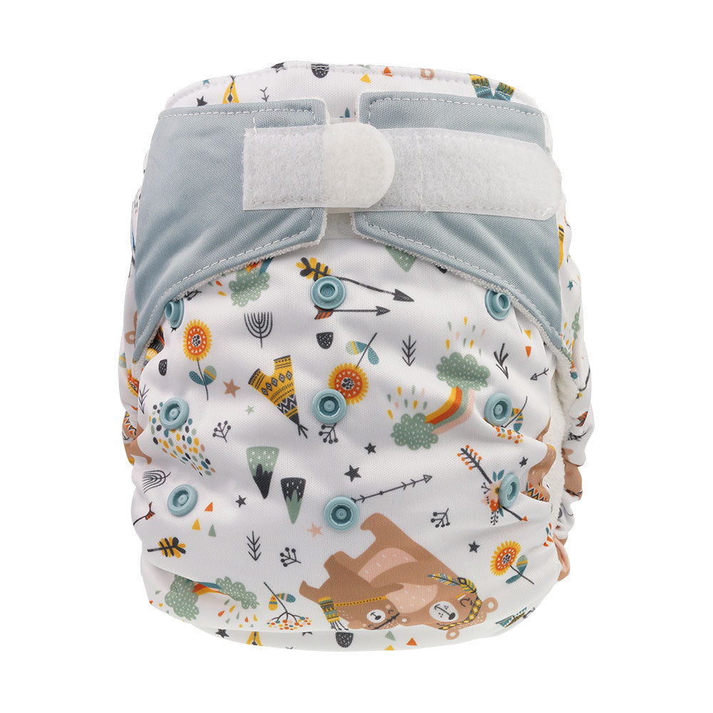 Blümchen All In One Bamboo Onesize (4-15kg) with Velcro fastener