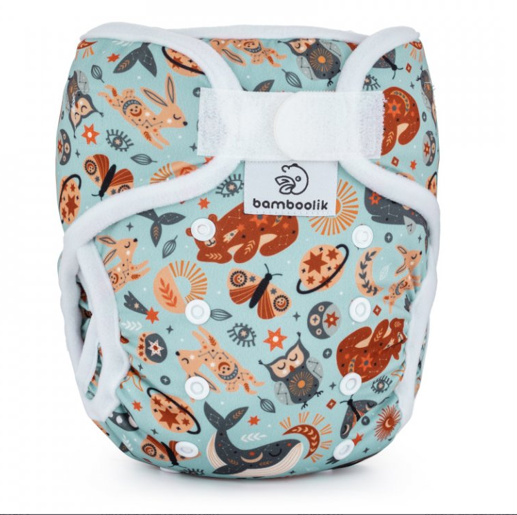 Bamboolik Pocketwindel Bambus inkl. Einlage Onesize (4 - 15 kg)