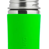 Purakiki isolierte Trinkflasche 250 ml Strohhalm