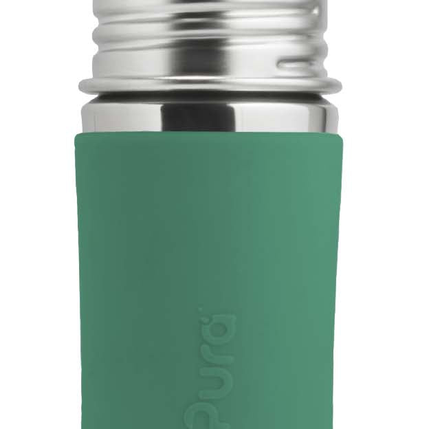 Purakiki Trinkflasche 300ml mit Strohhalm