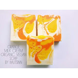 HautSinn Orange Milk Cream ORGANIC shower butter
